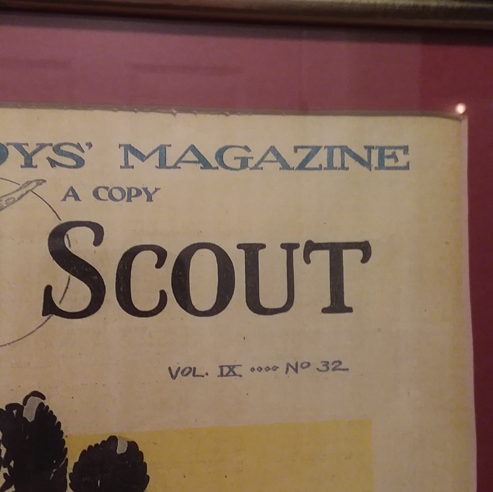 Vintage Lone Scout Real Boys Mag Cover Art Pri - Picture 3 of 9